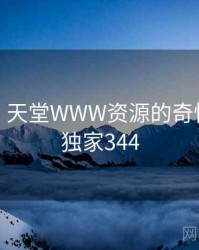 笑出声！天堂WWW资源的奇怪操作 · 独家344