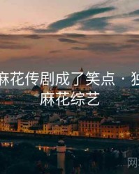 哈哈！麻花传剧成了笑点 · 独家857，麻花综艺