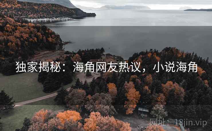 独家揭秘：海角网友热议，小说海角