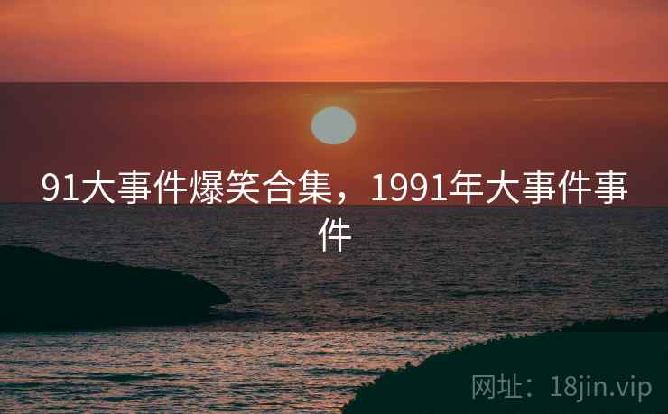 91大事件爆笑合集，1991年大事件事件
