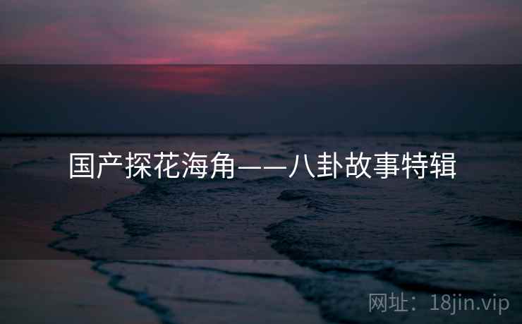 国产探花海角——八卦故事特辑